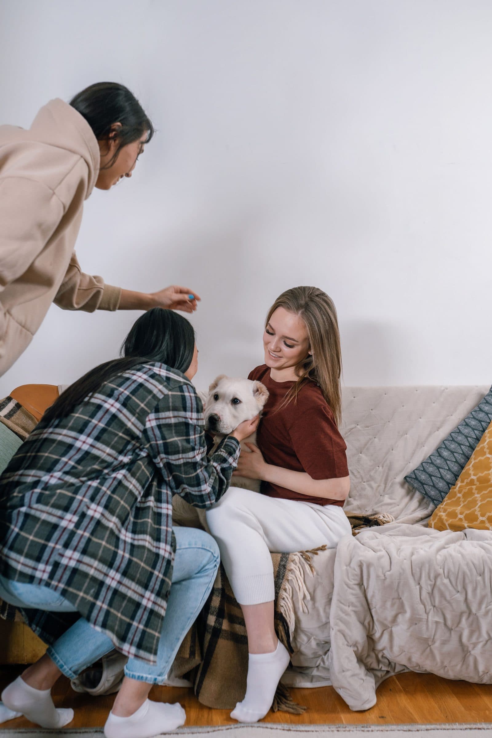 Hosts welcoming guests at their stay